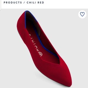 12M EUC Rothy's The Point in Chili Red